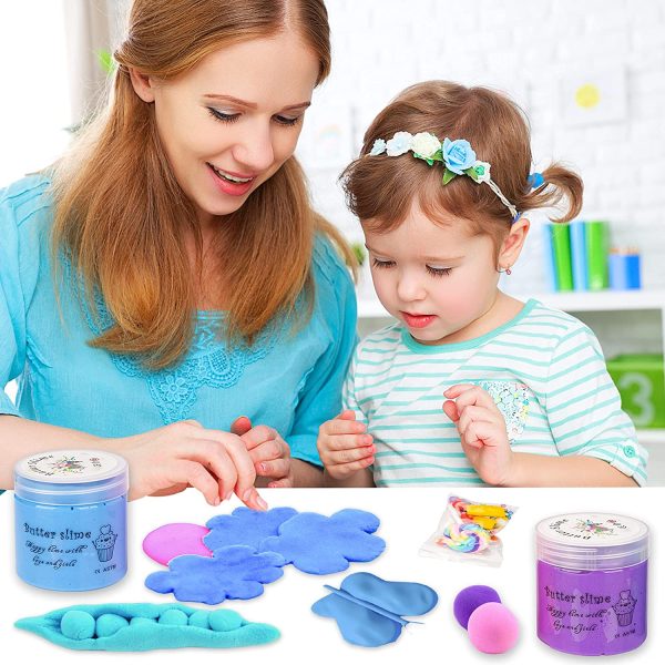 Slime Making Kit 4 Pcs & 7 Pcs for Boys and Girls - Ideal Kids Xmas Gifts - Image 5