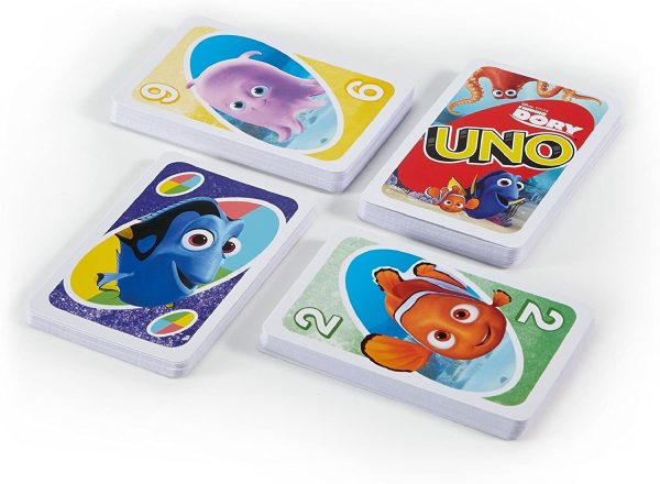 Mattel UNO: Finding Dory - Card Game, 2-10 Players, 7+ - Image 8