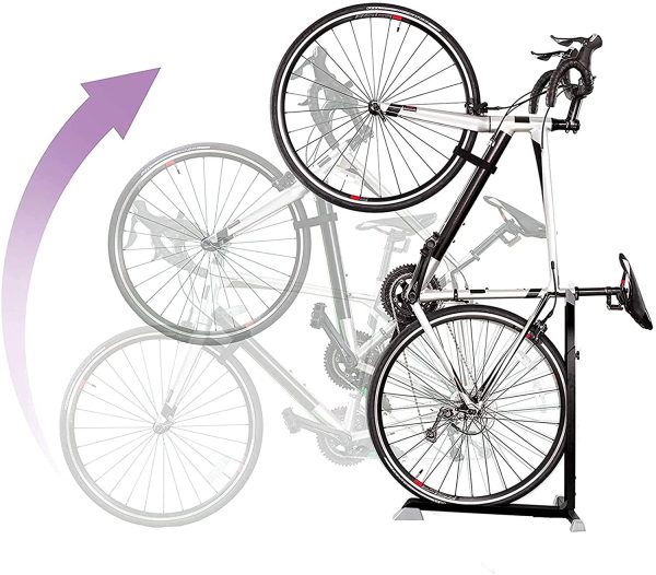 Bike Nook Bicycle Stand The Easy to Use Upright Design Lets You Store Your Bike Instantly in A Space Saving Handstand Position, Freeing Floor Space in Your Living Room, Bedroom or Garage - Image 2