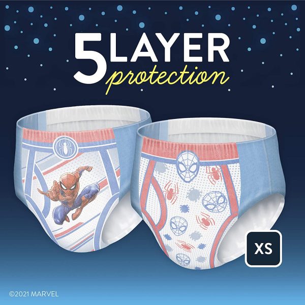 Boys Bedwetting Night Time Underwear, Goodnites, Overnight Training Pants, XS, 44 Ct - Image 2