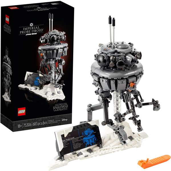 LEGO Star Wars Imperial Probe Droid 75306 Collectible Building Toy, New 2021 (683 Pieces), Multicolor - Image 6