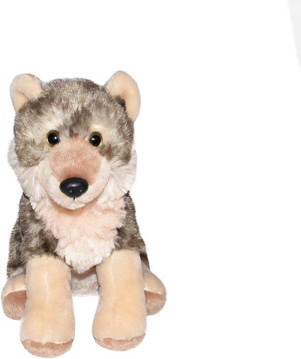 Wild Republic Wolf Plush, Stuffed Animal, Plush Toy, Gifts for Kids, Cuddlekins 8 Inches