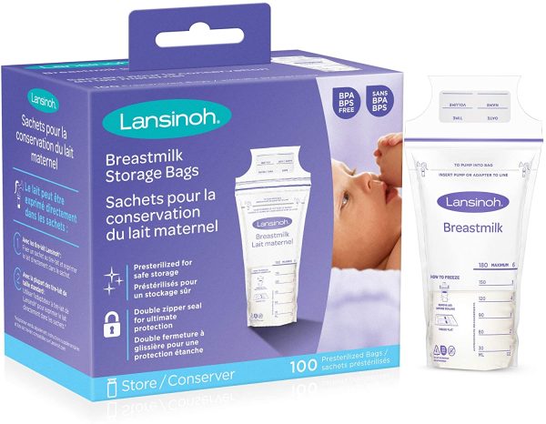 Lansinoh Breastmilk Storage Bags 100ct