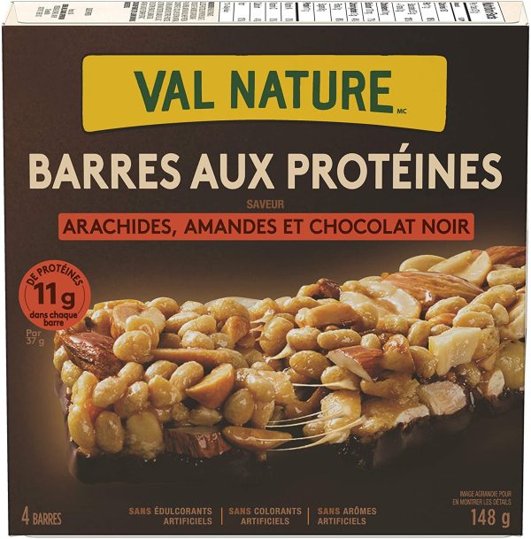 NATURE VALLEY Protein Bars Peanut Almond & Dark Chocolate Flavour, 4-Count, 148 Gram - Image 9