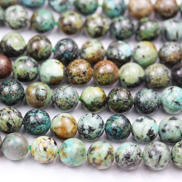 Natural Gemstone Beads for Making Jewellery Turquoise Jewelry Energy Healing Crystals Jewelry Chakra Crystal Jewerly Beading supplies Africa Turquoise 4mm 15.5inch About 90-100 Beads - Image 3