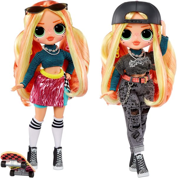 LOL Surprise OMG Skatepark Q.T. Fashion Doll with 20 Surprises