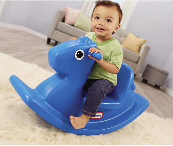 Little Tikes Rocking Horse Blue - Image 2