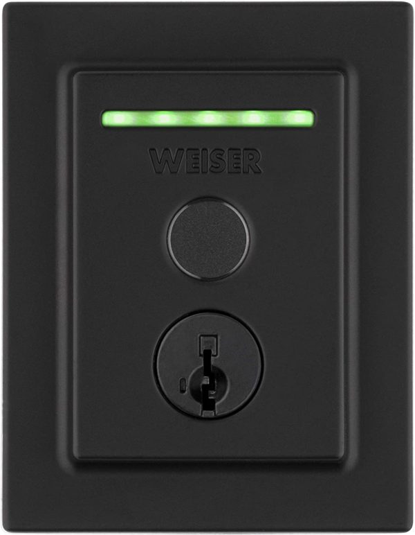 Weiser Halo Touch Wi-Fi Smart Lock with Fingerprint Reader, No Hub Required, Featuring SmartKey Security