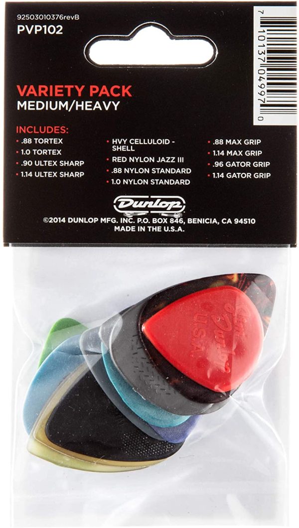 Jim Dunlop 26999102012 12 Pick Variety Pack - Image 3