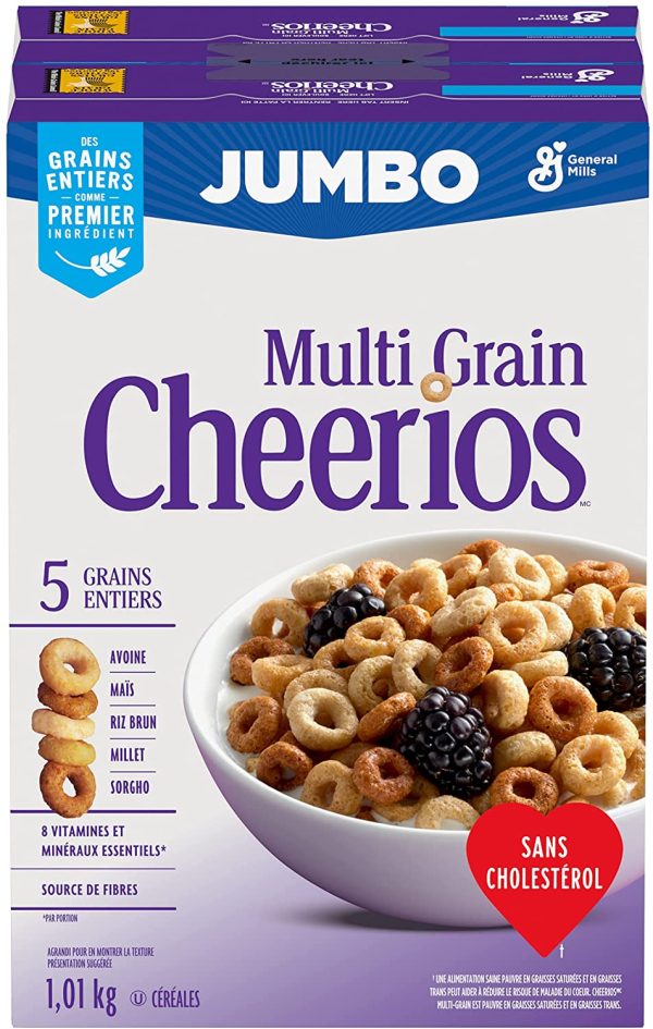 Cheerios Multi-Grain Jumbo, 1.01-Kilogram, Twin Pack - Image 5