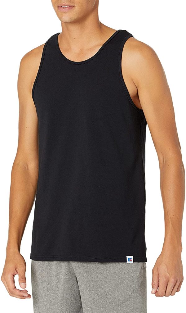 Russell Athletic Mens Cotton Performance Tank Top