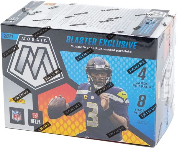 2021 Panini Mosaic NFL Football Blaster Box 32 Cards