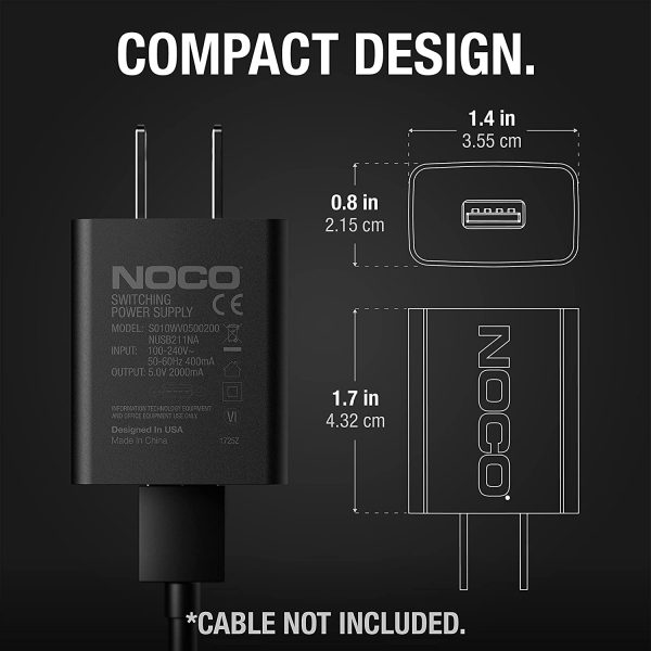 NUSB211NA 10W USB Wall Charger