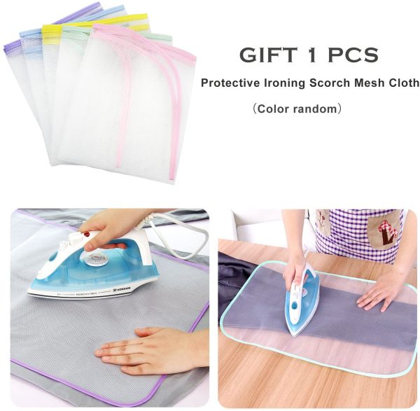 Ironing Mat,Extra Large Thickened (47.25 x 21.55 inch) Ironing Blanket Portable Ironing Pad, Double-Side Using Isolate Heat Pad Table Top Countertop,Great Replacement for Ironing Board - Image 5