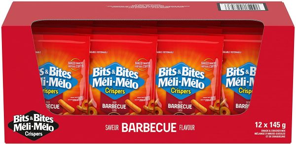 Bits & Bites BBQ Snack Mix 145g, Pack of 12, Easter Snacks - Image 4