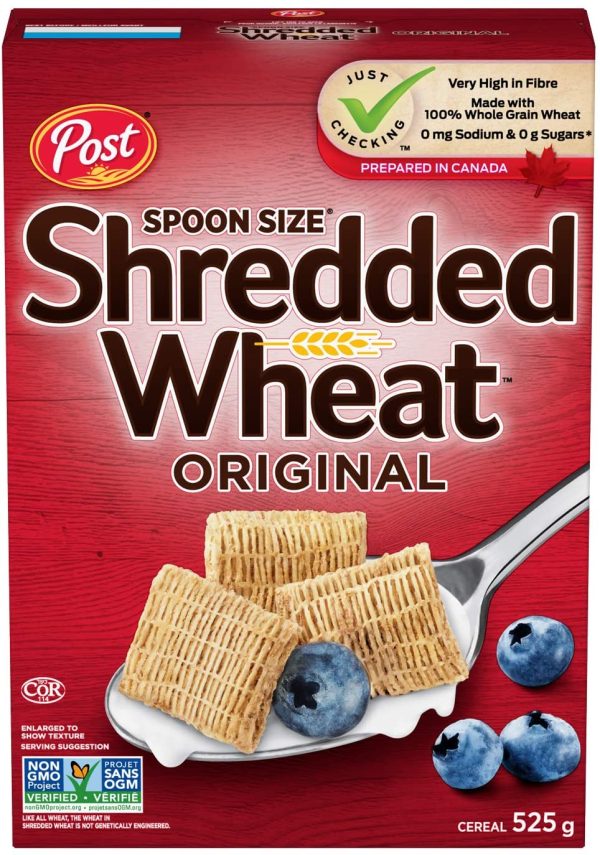 Post Spoon Size Shredded Wheat Original Cereal, 525g - Image 7