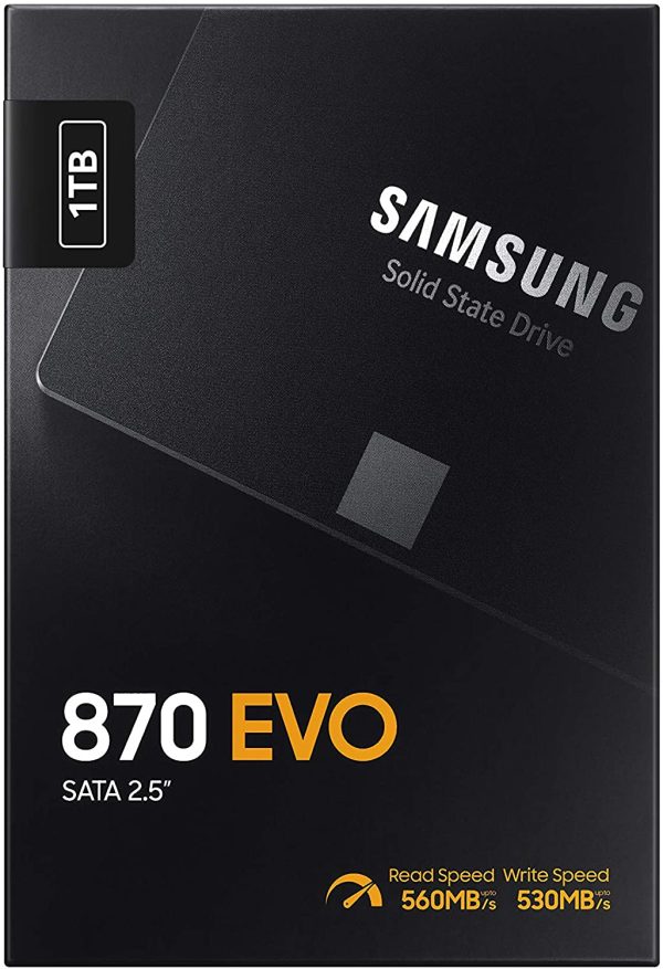 Samsung 870 EVO 1TB SATA 2.5" Internal SSD (MZ-77E1T0B/AM) [Canada Version] - Image 2