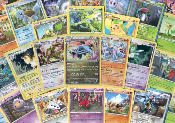 Pokemon TCG: Random Cards from Every Series, 100 Cards in Each Lot