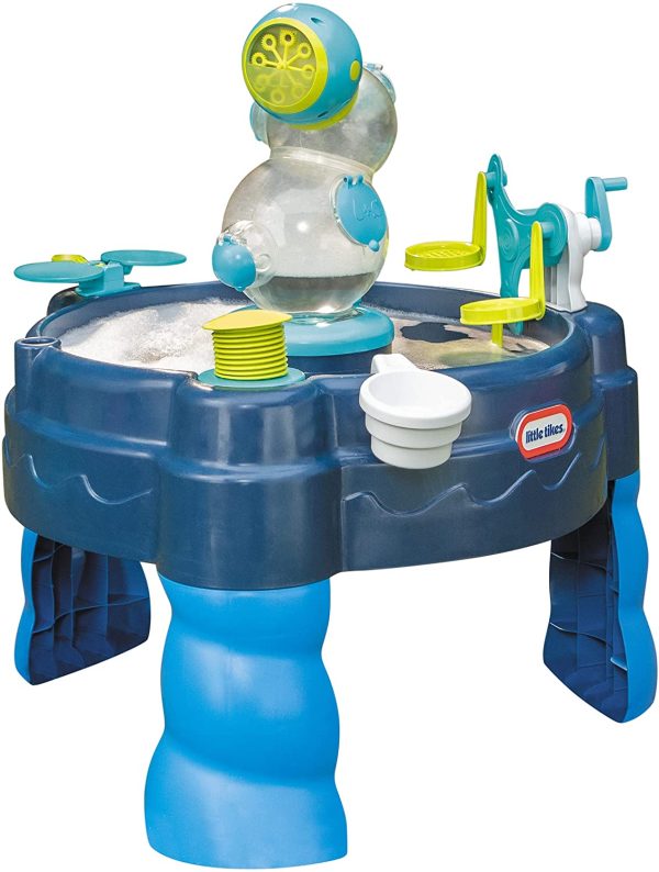 Little Tikes - 3-in-1 Water Table with Play Accessories, Bubbles & Foam