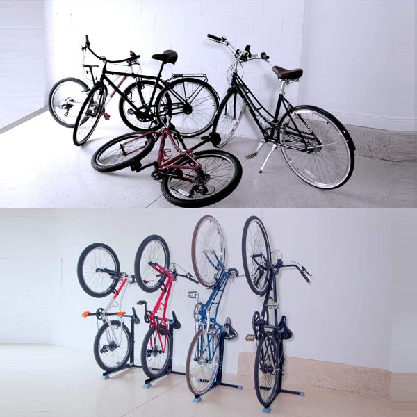 Bike Nook Bicycle Stand The Easy to Use Upright Design Lets You Store Your Bike Instantly in A Space Saving Handstand Position, Freeing Floor Space in Your Living Room, Bedroom or Garage - Image 7