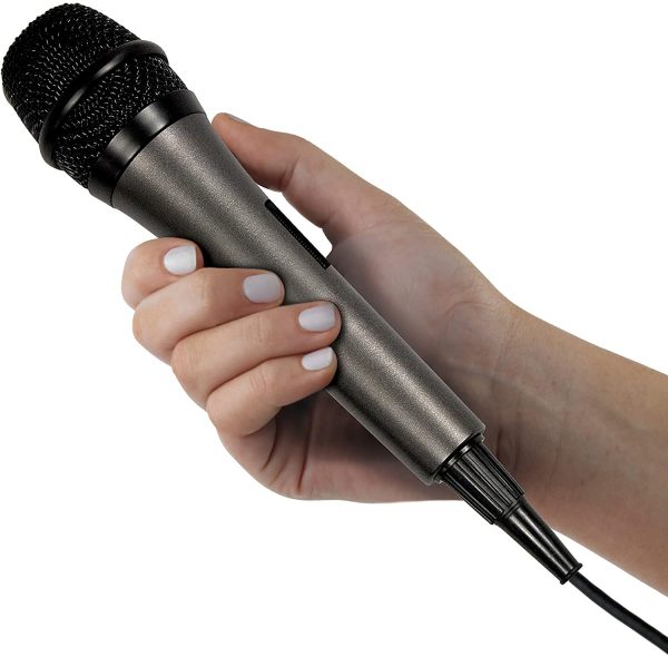 Singing Machine SMM-205 Dynamic Karaoke Microphone with 10.5 ft Cord - Image 5