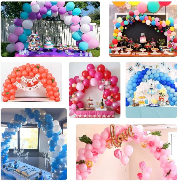 chamvis Table Balloon Arch Kit Adjustable Balloon Stand for Baby Shower, Birthday, Wedding, Festival, Graduation Decorations and DIY Event Party Supplies - Image 5