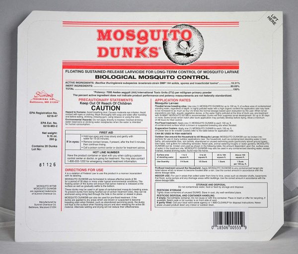 20-Pack Mosquito Dunk - Image 6