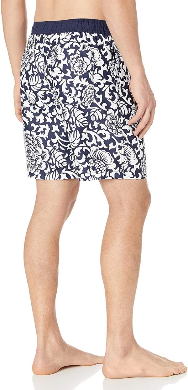 Amazon Essentials Men's Quick-Dry Print 9" Swim Trunk - Image 4