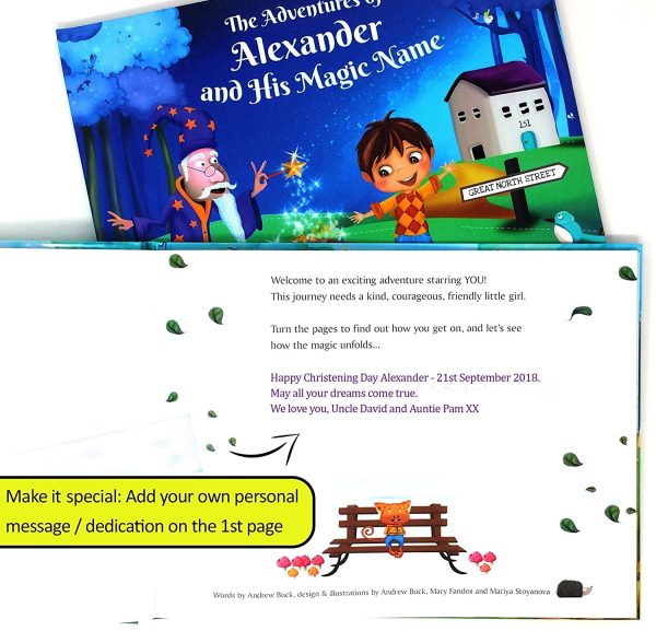 Personalized Story Book for Kids - Every Name Creates A Unique Rhyming Story - Keepsake Gift - Image 7