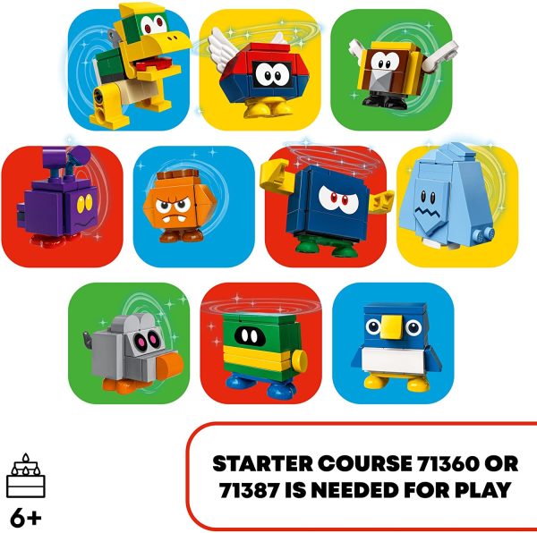 LEGO Super Mario Character Packs ?C Series 4 71402 Building Kit; Collectible Gift Toys for Kids Aged 6 and up to Combine with Starter Course Playsets (71360 and 71387) for Extra Interactive Play - Image 3