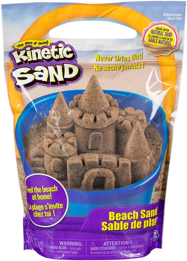 Kinetic Sand, 3lbs Beach Sand for Ages 3 and Up (Packaging My Vary) - Image 6