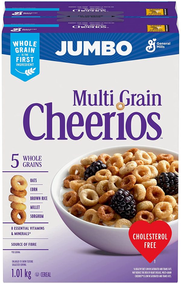 Cheerios Multi-Grain Jumbo, 1.01-Kilogram, Twin Pack - Image 4