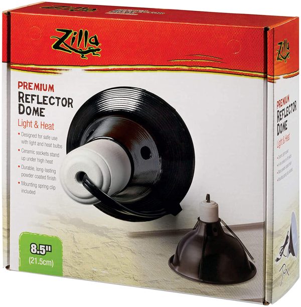 Zilla Premium Reflector Dome, Black 8.5" - Image 4