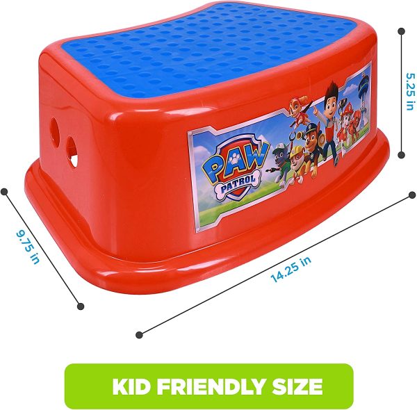 Nickelodeon Paw Patrol Step Stool, Red/Blue - Image 4