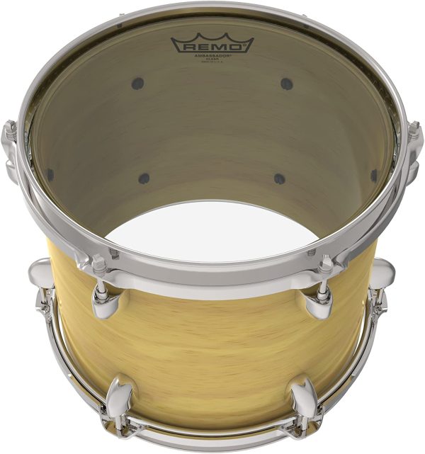 Remo BA030600 6-Inch Clear Ambassador Batter Drumhead - Image 3