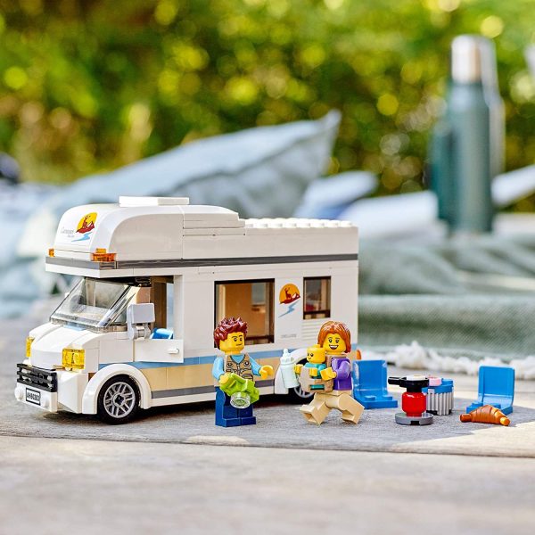 LEGO City Holiday Camper Van 60283 Building Kit; Cool Vacation Toy for Kids, New 2021 (190 Pieces) - Image 5