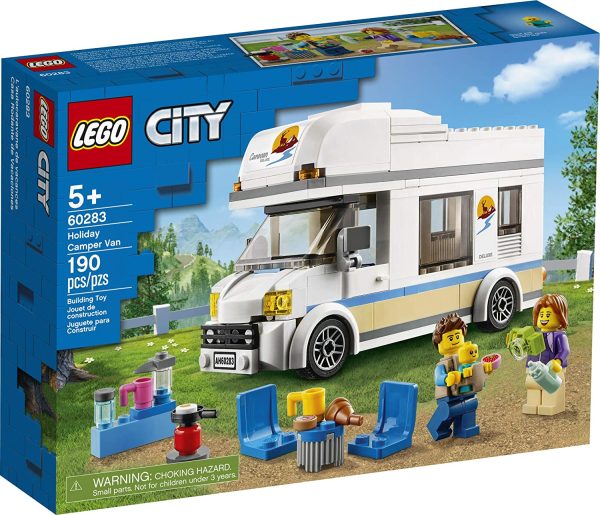 LEGO City Holiday Camper Van 60283 Building Kit; Cool Vacation Toy for Kids, New 2021 (190 Pieces) - Image 4