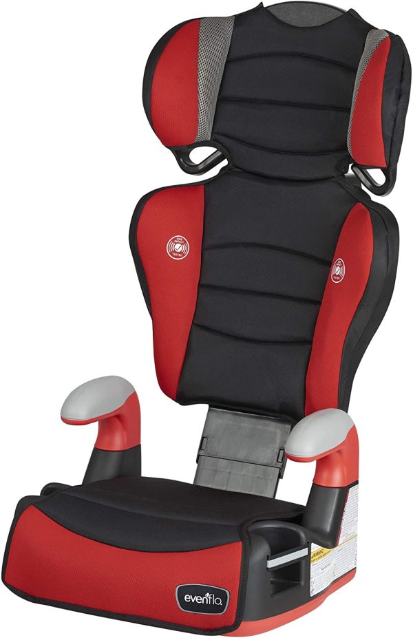 Evenflo Big Kid High Back Booster Car Seat, Denver - Image 2