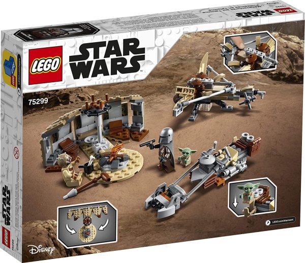 LEGO Star Wars: The Mandalorian Trouble on Tatooine 75299 Awesome Toy Building Kit for Kids Featuring The Child, New 2021 (277 Pieces) - Image 3