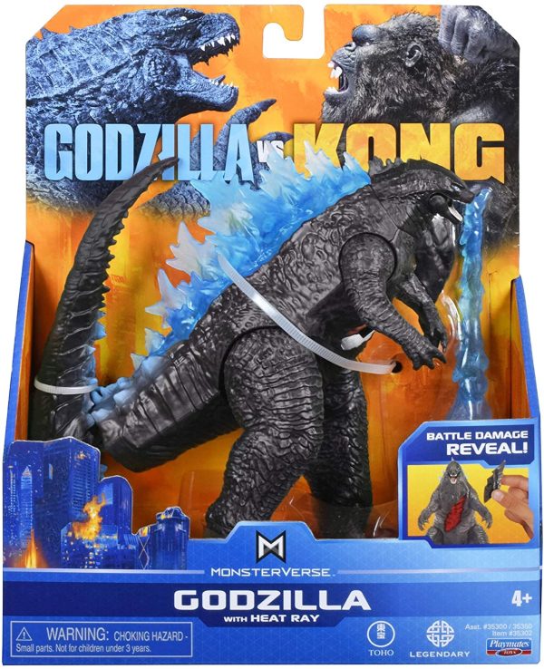 PlayMates Monsterverse - Godzilla vs. Kong - Godzilla with Heat Ray