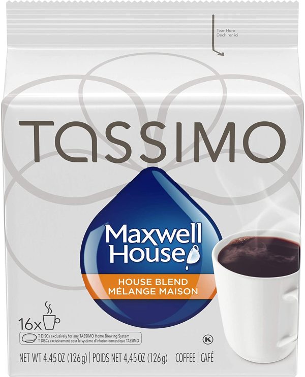 Tassimo Maxwell House House Blend Coffee, 16 T-Disc - Image 4