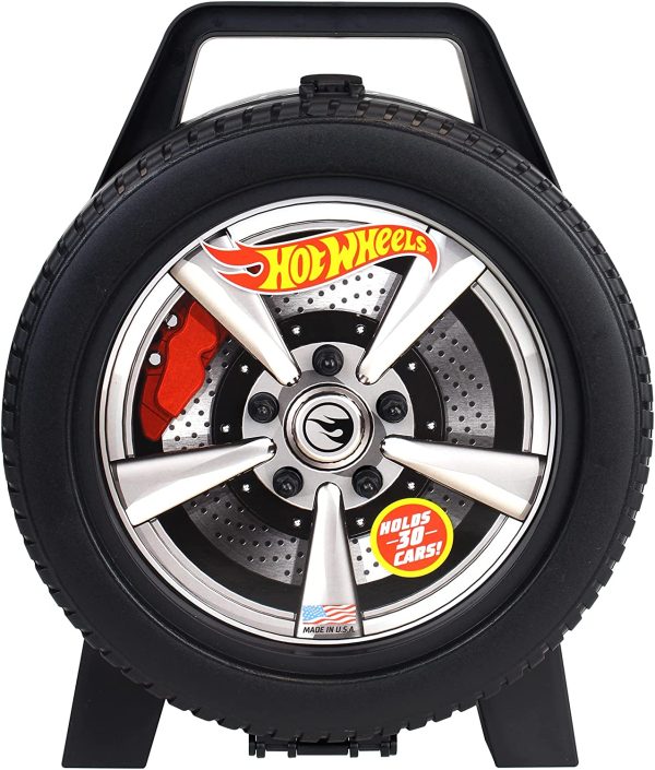 Tara Toy Hot Wheels 30-Car Storage Case with Easy Grip Carrying Handle - Image 3