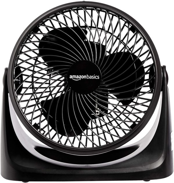 3 Speed Small Room Air Circulator Fan, 7-Inch