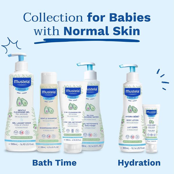 Mustela Hydra Bebe Body Lotion - Daily Moisturizing Baby Lotion with Natural Avocado, Jojoba & Sunflower Oil - Image 8