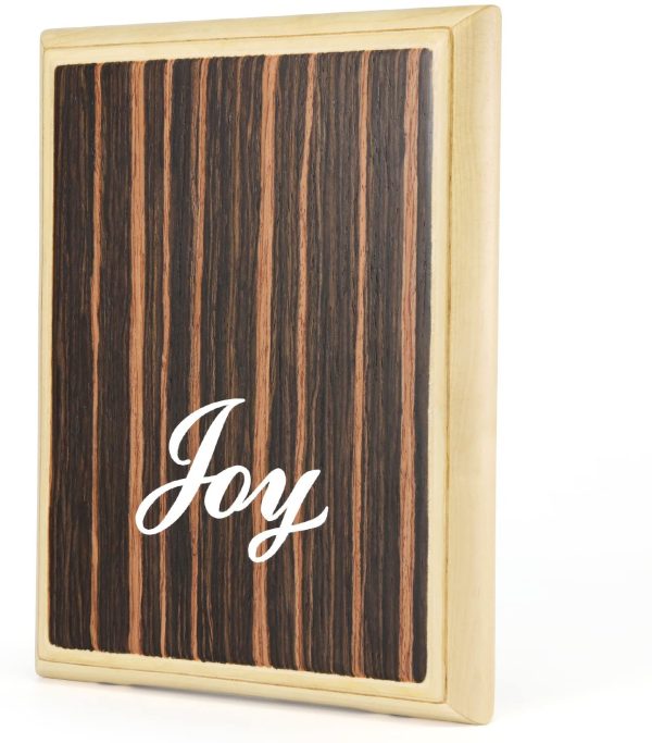 Joy 101 Pad Series Cajon with veined Ebony Tapping & Birch Wood Body, Mini (JOY101 - Image 5