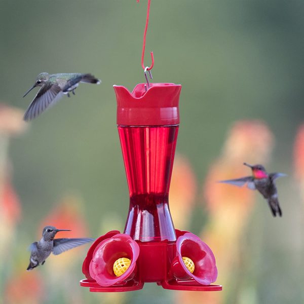 Perky-Pet 403CP Pinch Waist Plastic Hummingbird Feeder, 8-Ounce - Image 3