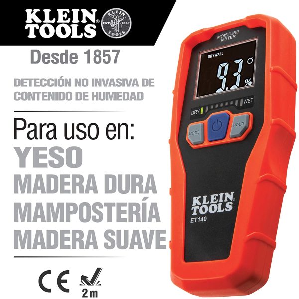 KLEIN TOOLS Pinless Moisture Meter - Image 10