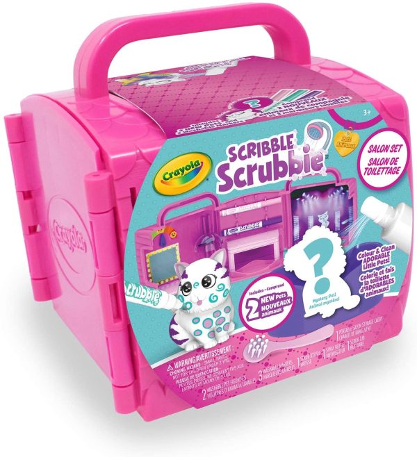 Crayola  Scribble Scrubbie Pets, Beauty Salon, Holiday Toys, Washable, Reusable, Collection, Gift for Boys and Girls, Kids, Ages 3,4, 5, 6 and Up, Stocking , Arts and Crafts, Gifting - Image 4