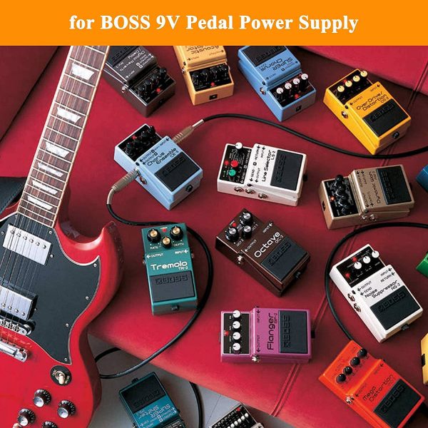 Adapter for Boss 9V PSA Guitar Pedal Power Supply for Boss PSA-120S ME-80 ME-70 ME-25 ME-50B GT-100 GT-1 GT-10 AD-10 BR-80 BR-600 DB-88 DB-90 CE-2B BOSS Mini Katana RE-20 RC-1 RC-3 DS-2 for Casio Keyboard Piano WK-110 WK-200 WK-210 CTK-533 CTK510 CTK2000 AD-5. - Image 9