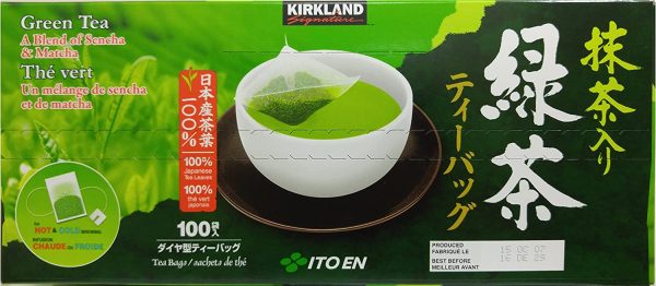 Kirkland Signature Original Green Tea, 100 Count - Image 2